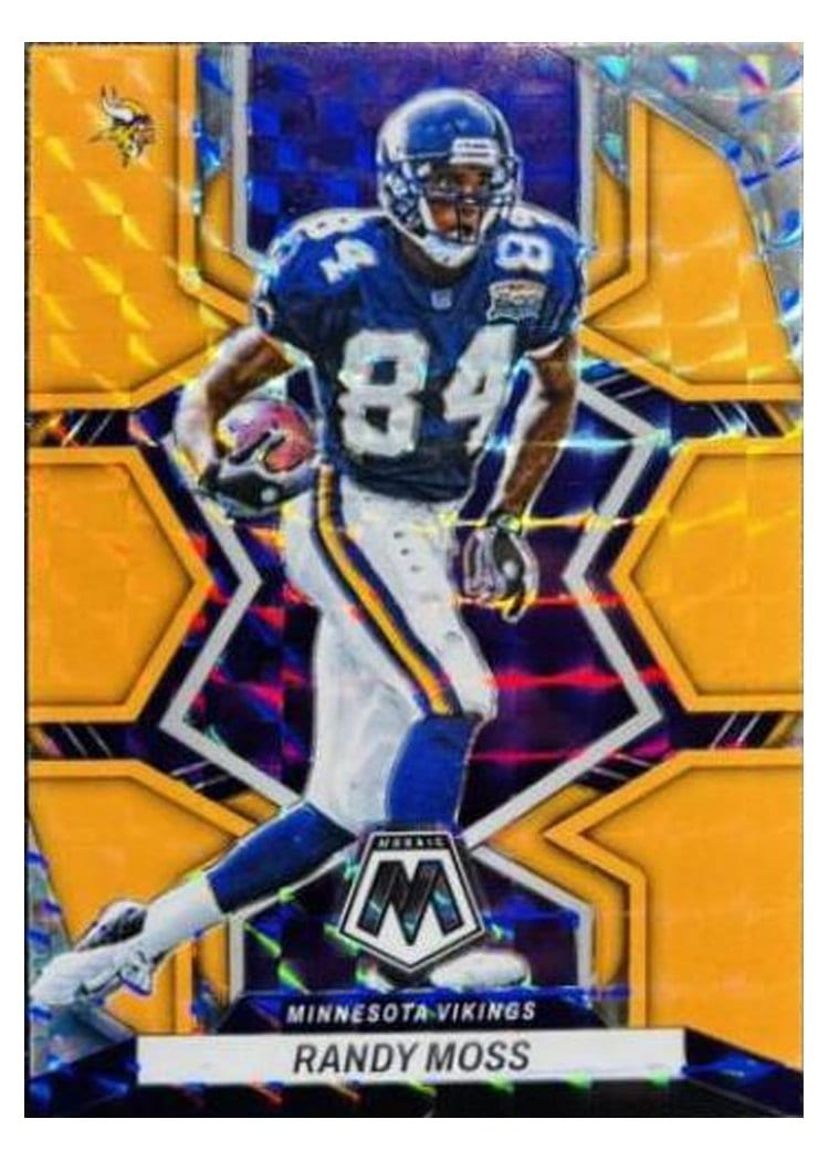 2022 Panini Mosaic Base Set Randy Moss #132 card