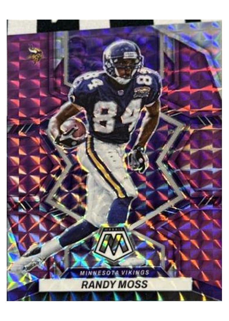 2022 Panini Mosaic Base Set Randy Moss #132 card