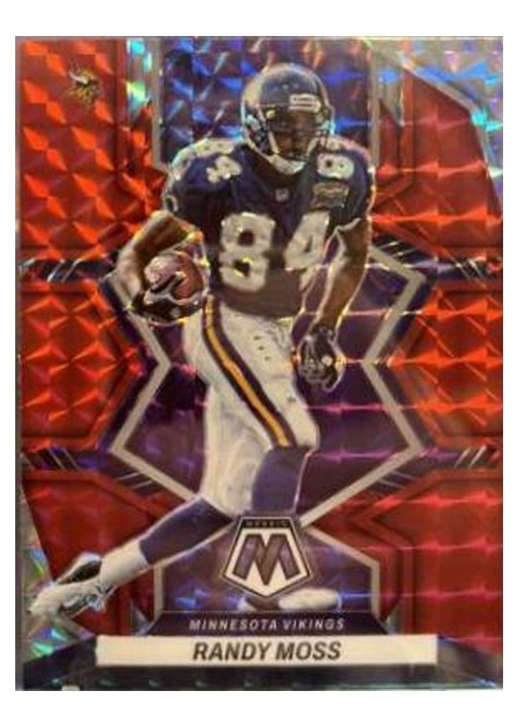 2022 Panini Mosaic Base Set Randy Moss #132 card