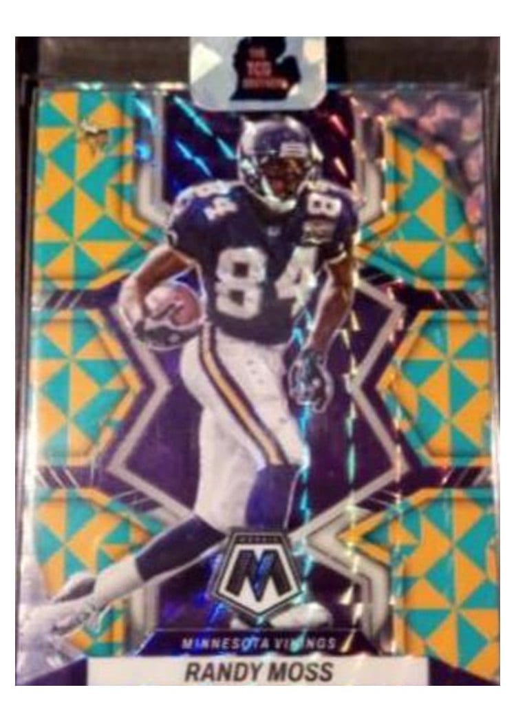 2022 Panini Mosaic Base Set Randy Moss #132 card