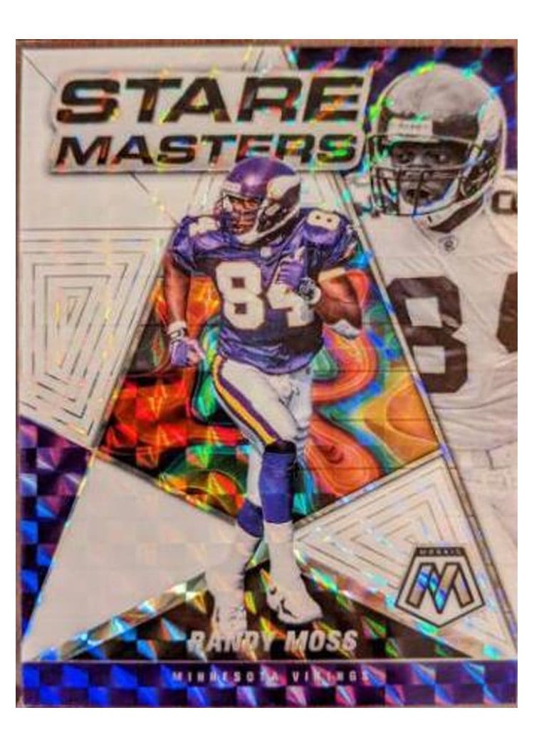 2022 Panini Mosaic Base Set Randy Moss #132 card