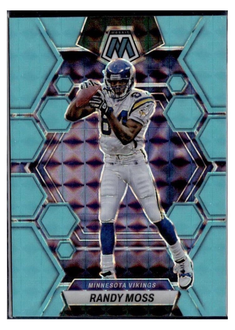 2023 Panini Mosaic Base Set Randy Moss #155 card
