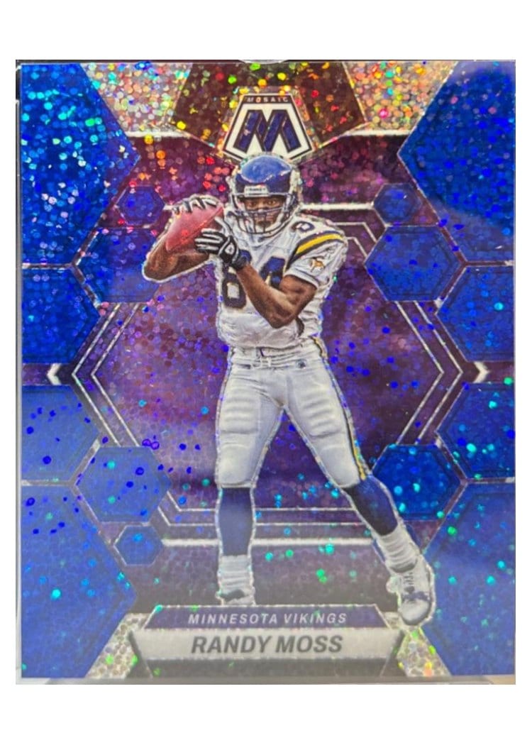2023 Panini Mosaic Base Set Randy Moss #155 card