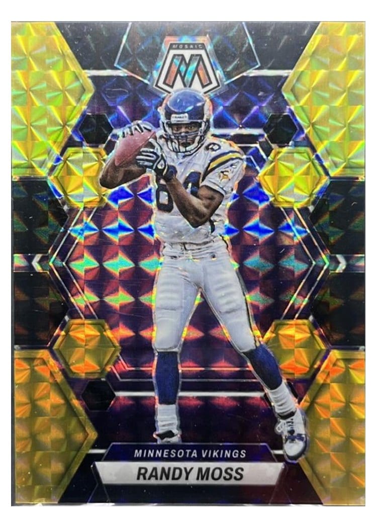 2023 Panini Mosaic Base Set Randy Moss #155 card