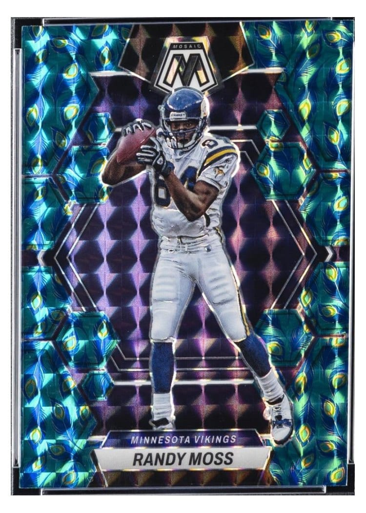 2023 Panini Mosaic Base Set Randy Moss #155 card