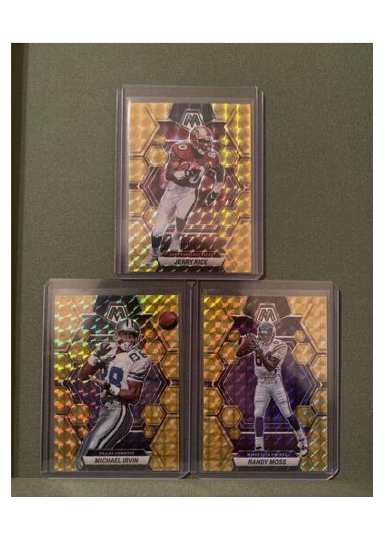 2023 Panini Mosaic Base Set Randy Moss #155 card
