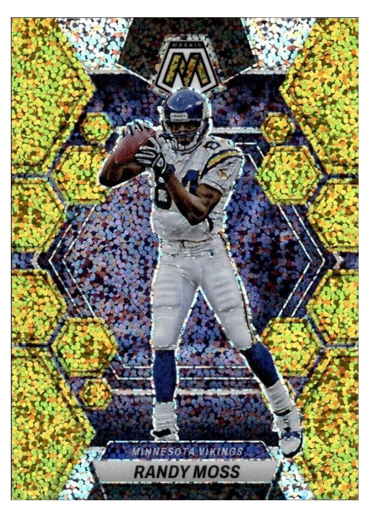 2023 Panini Mosaic Base Set Randy Moss #155 card