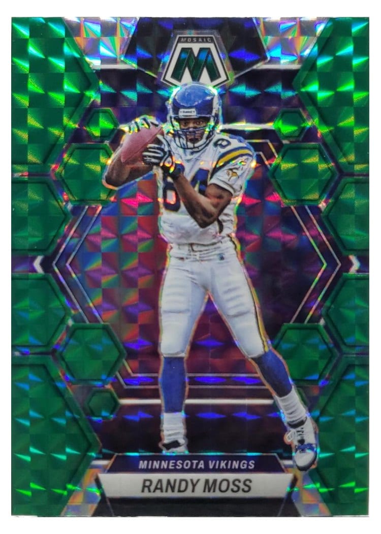 2023 Panini Mosaic Base Set Randy Moss #155 card