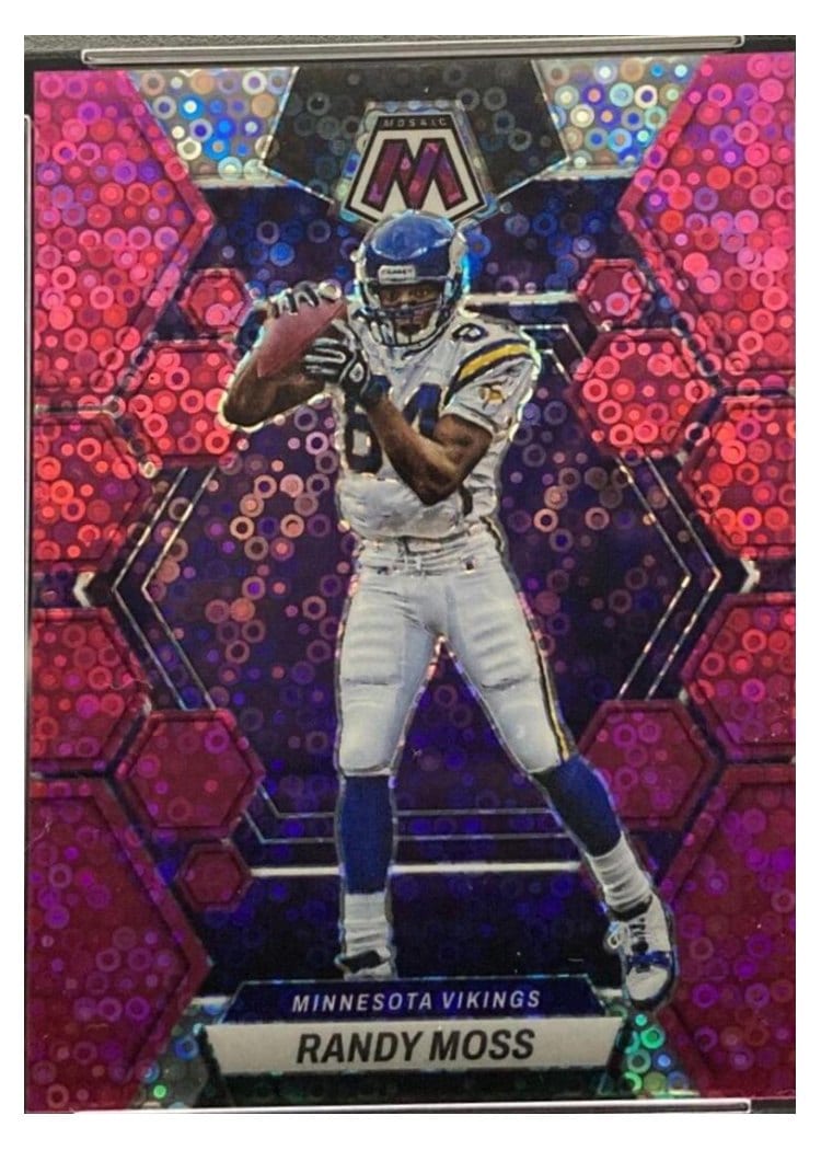 2023 Panini Mosaic Base Set Randy Moss #155 card
