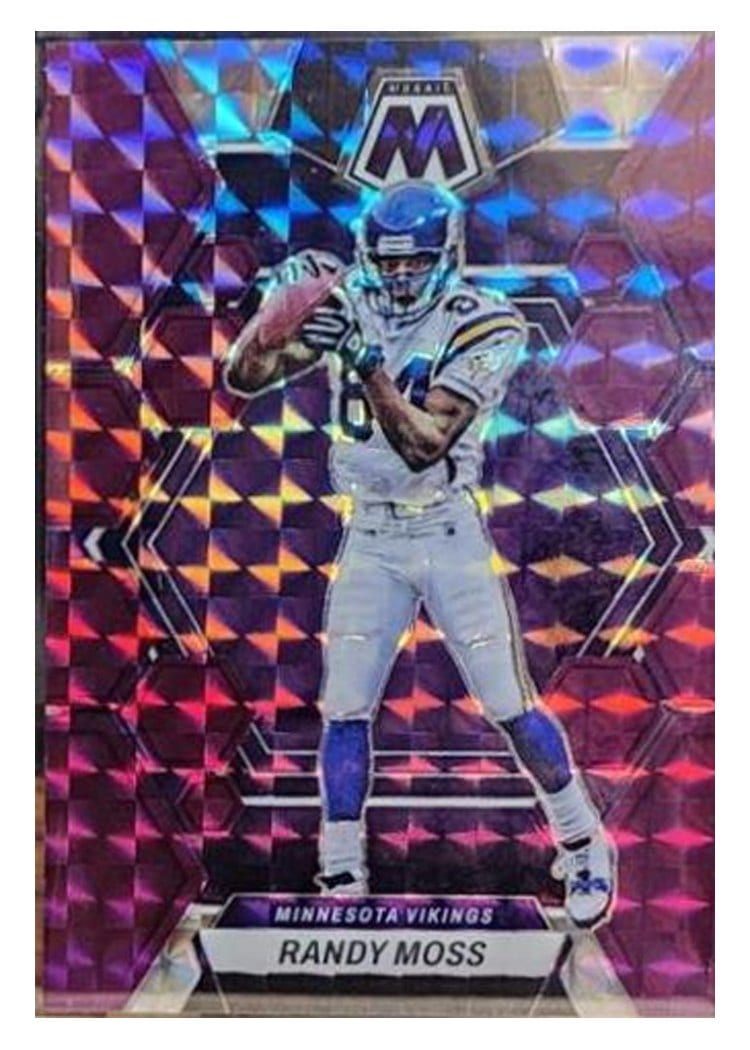 2023 Panini Mosaic Base Set Randy Moss #155 card