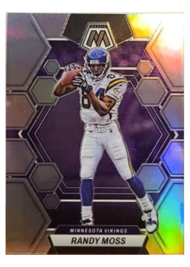 2023 Panini Mosaic Base Set Randy Moss #155 card