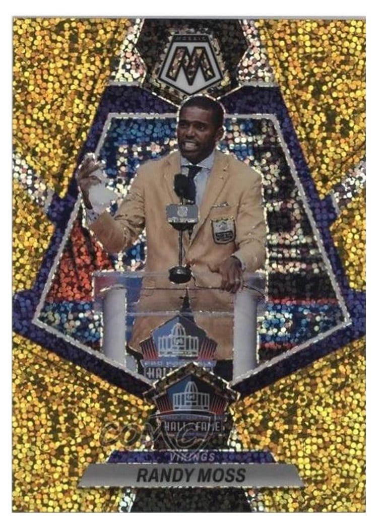 2023 Panini Mosaic Base Set Randy Moss #278 card