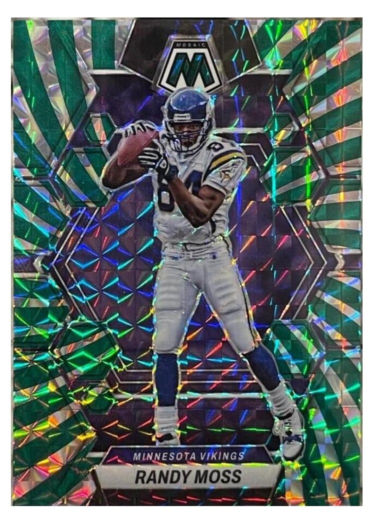 2023 Panini Mosaic Base Set Randy Moss #278 card