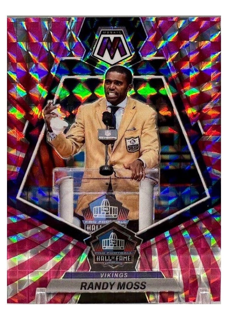 2023 Panini Mosaic Base Set Randy Moss #278 card