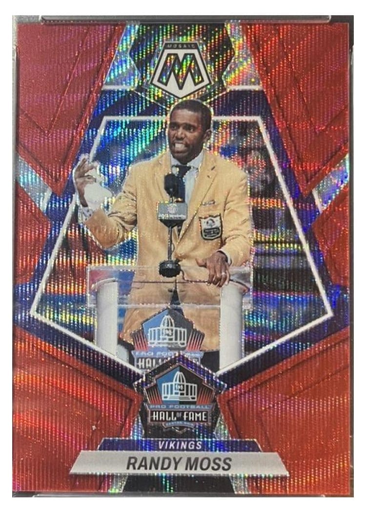 2023 Panini Mosaic Base Set Randy Moss #278 card