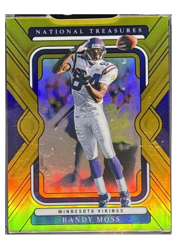 2024 Panini National Treasures Base Set Randy Moss #66 card