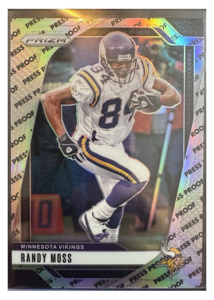 2024 Panini Prizm Base Set Randy Moss #192 card