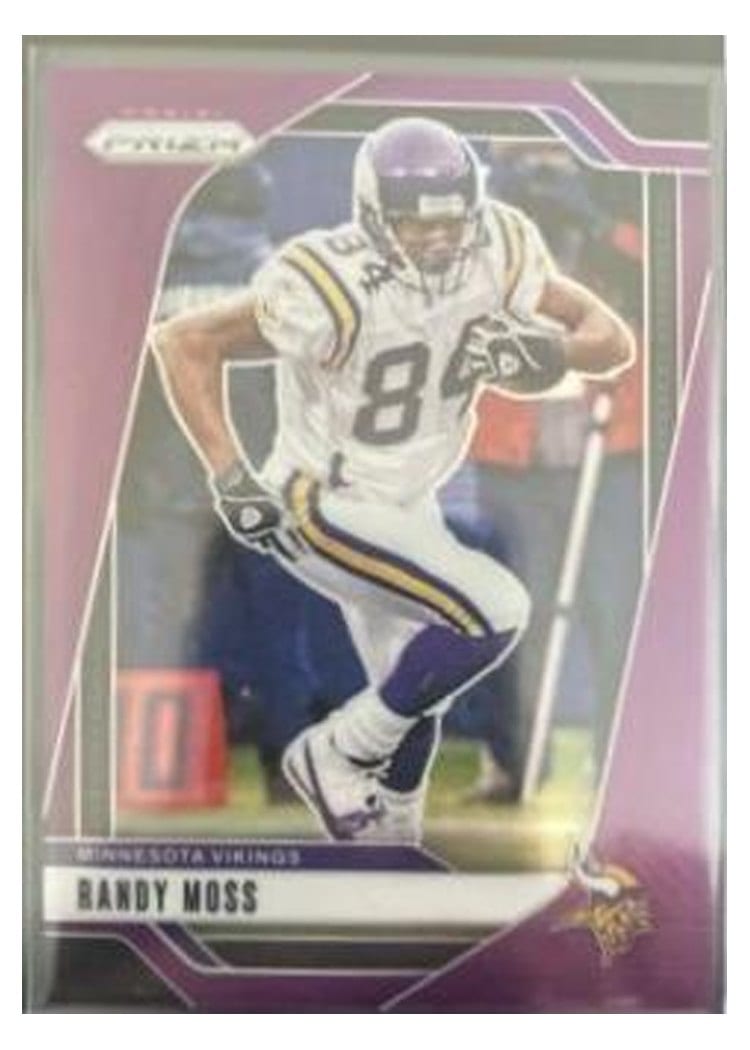 2024 Panini Prizm Base Set Randy Moss #192 card