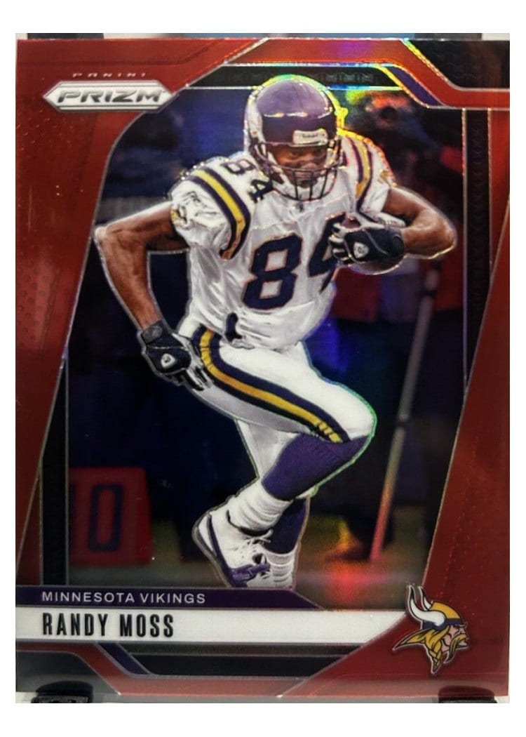 2024 Panini Prizm Base Set Randy Moss #192 card