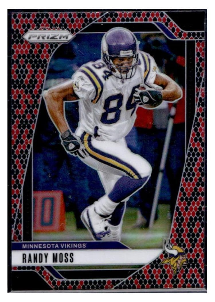 2024 Panini Prizm Base Set Randy Moss #192 card