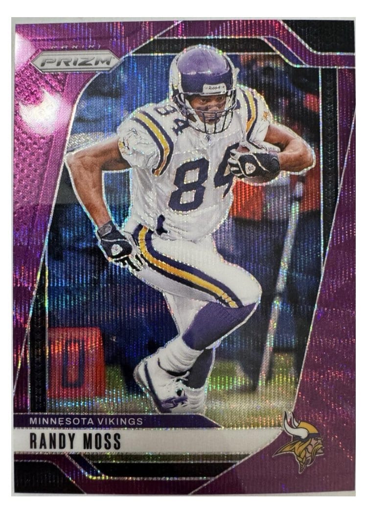 2024 Panini Prizm Base Set Randy Moss #192 card
