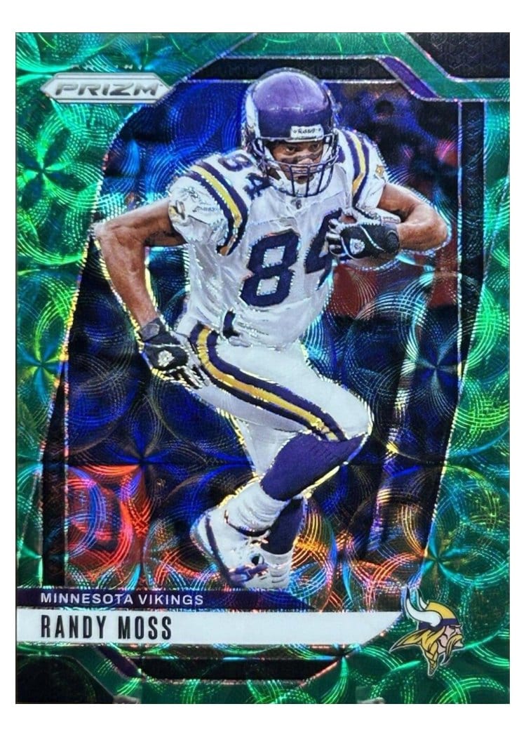 2024 Panini Prizm Base Set Randy Moss #192 card