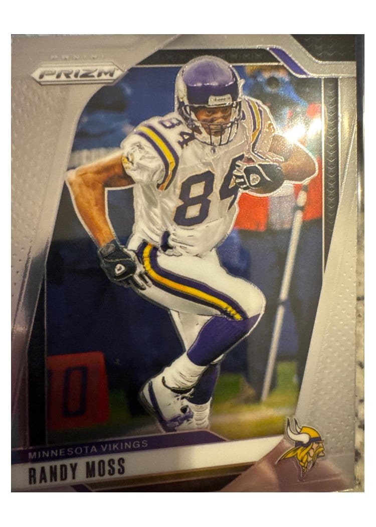 2024 Panini Prizm Base Set Randy Moss #192 card