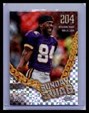 2024 Topps Chrome Sunday Swag Randy Moss #SS-11 card