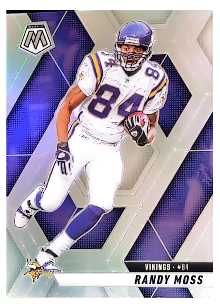 2025 Panini Mosaic Base Set Randy Moss #134 card