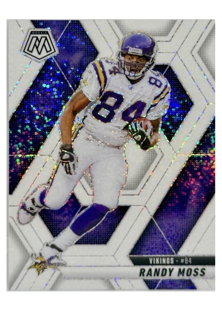 2025 Panini Mosaic Base Set Randy Moss #134 card