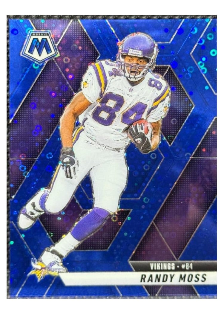 2025 Panini Mosaic Base Set Randy Moss #134 card
