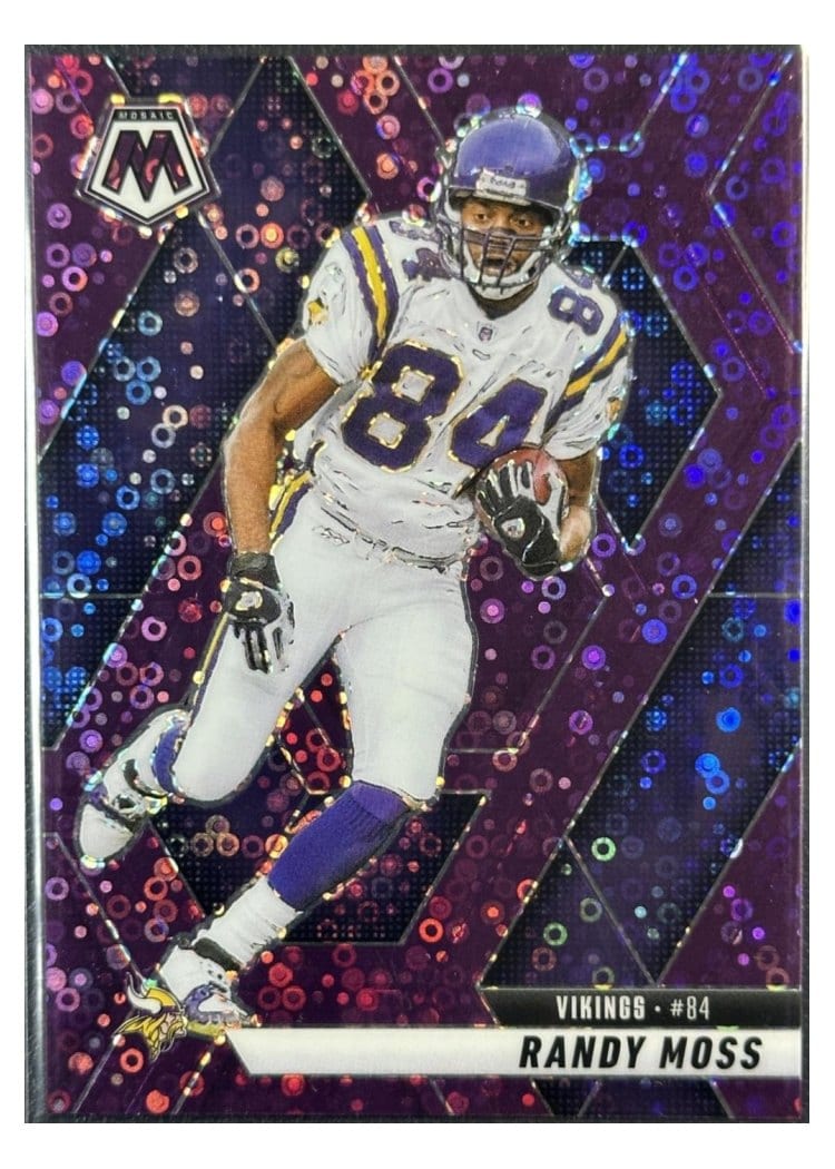 2025 Panini Mosaic Base Set Randy Moss #134 card