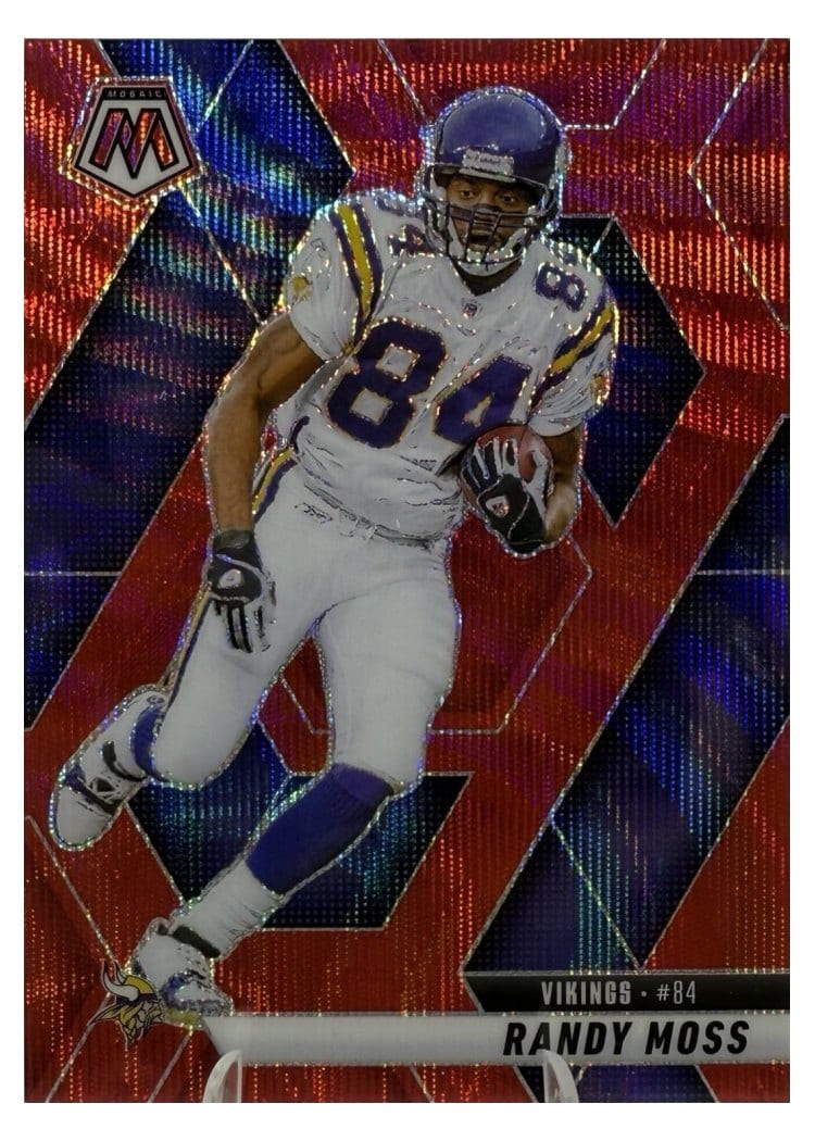 2025 Panini Mosaic Base Set Randy Moss #134 card
