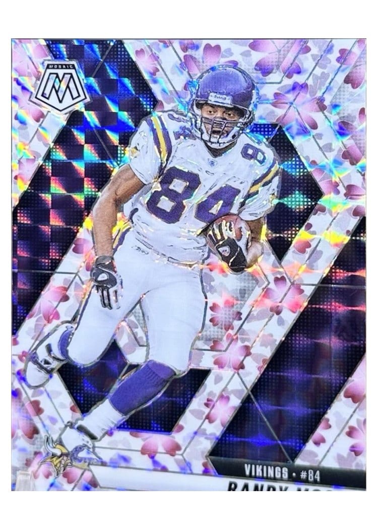 2025 Panini Mosaic Base Set Randy Moss #134 card