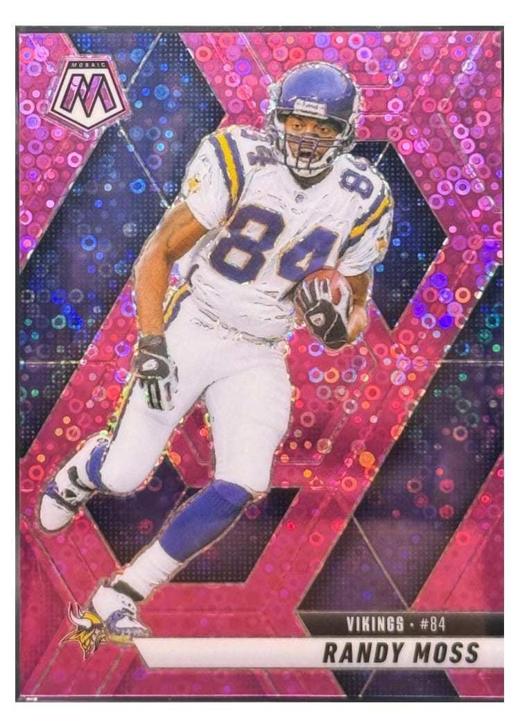 2025 Panini Mosaic Base Set Randy Moss #134 card