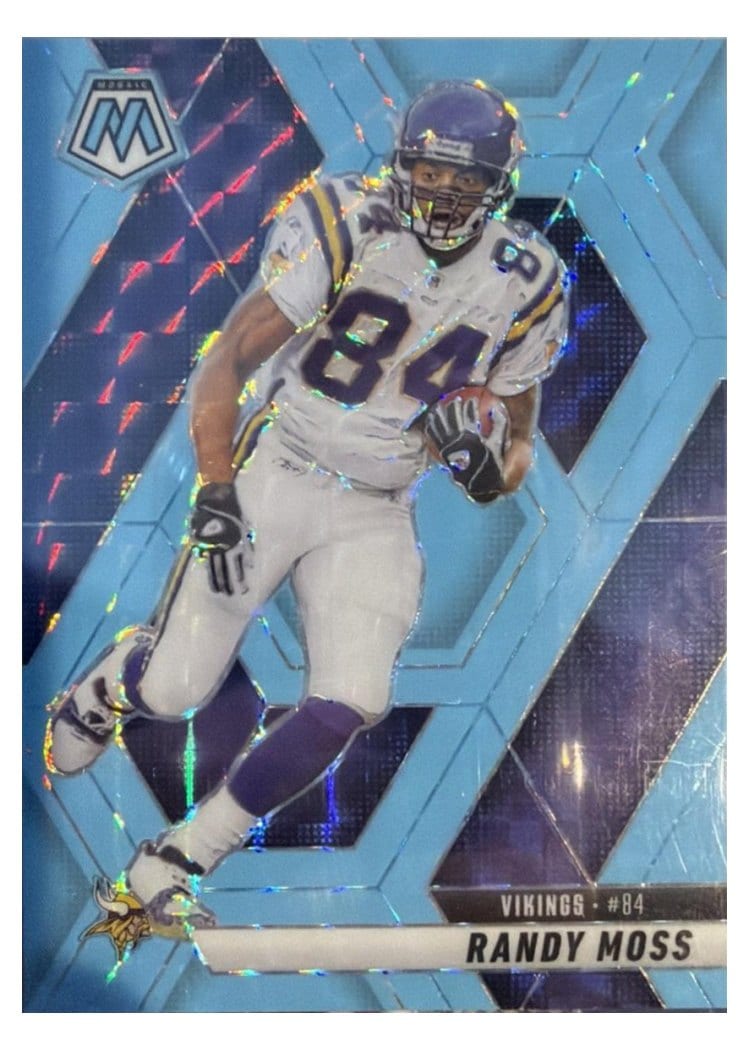 2025 Panini Mosaic Base Set Randy Moss #134 card