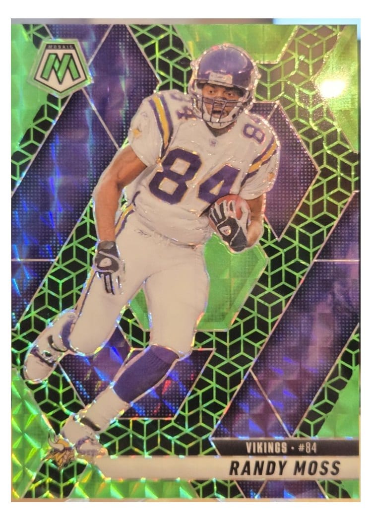 2025 Panini Mosaic Base Set Randy Moss #134 card