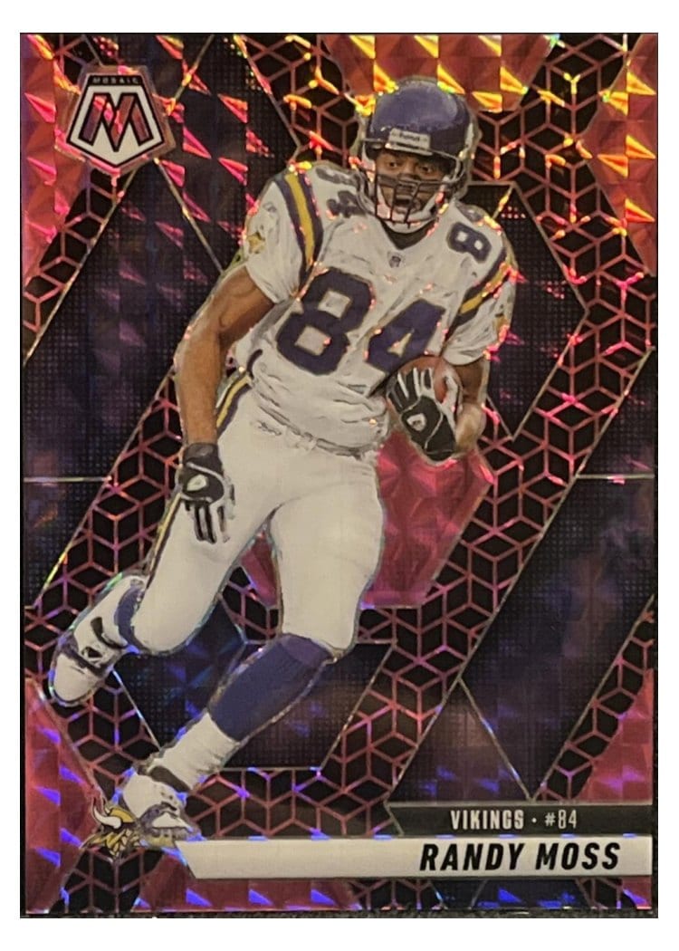 2025 Panini Mosaic Base Set Randy Moss #134 card