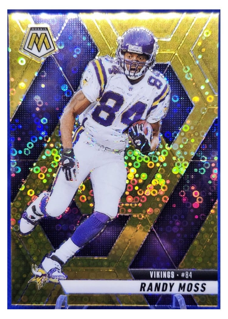 2025 Panini Mosaic Base Set Randy Moss #134 card