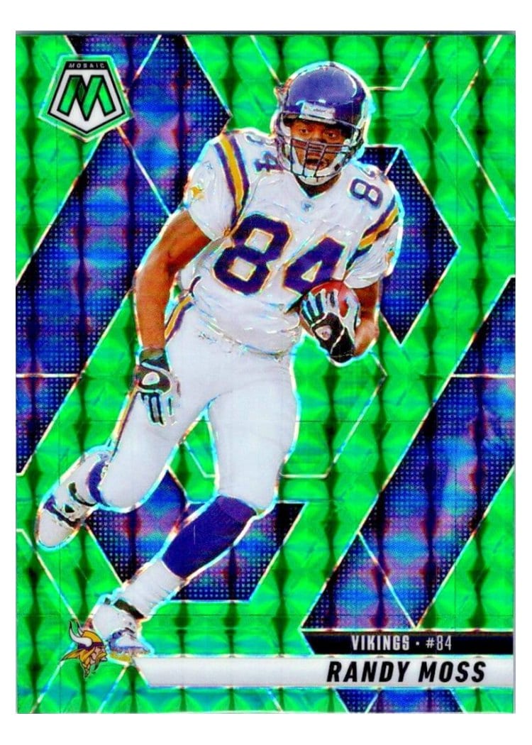 2025 Panini Mosaic Base Set Randy Moss #134 card