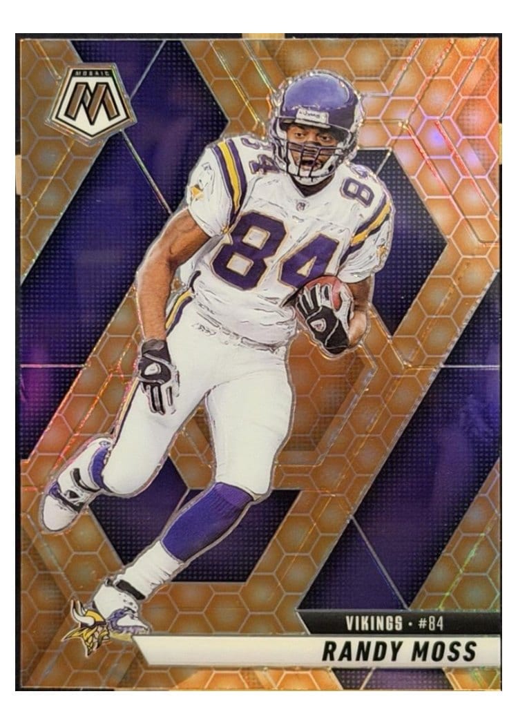 2025 Panini Mosaic Base Set Randy Moss #134 card