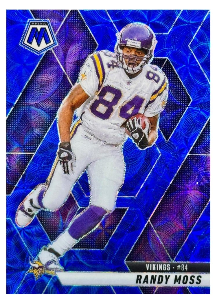2025 Panini Mosaic Base Set Randy Moss #134 card