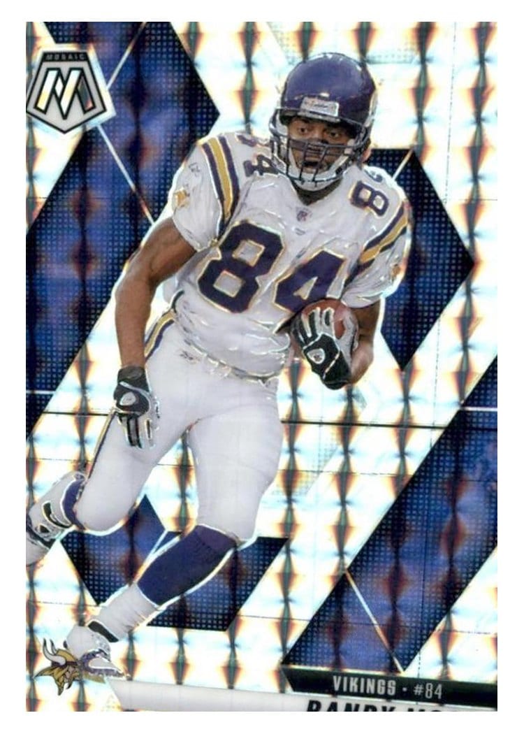 2025 Panini Mosaic Base Set Randy Moss #134 card