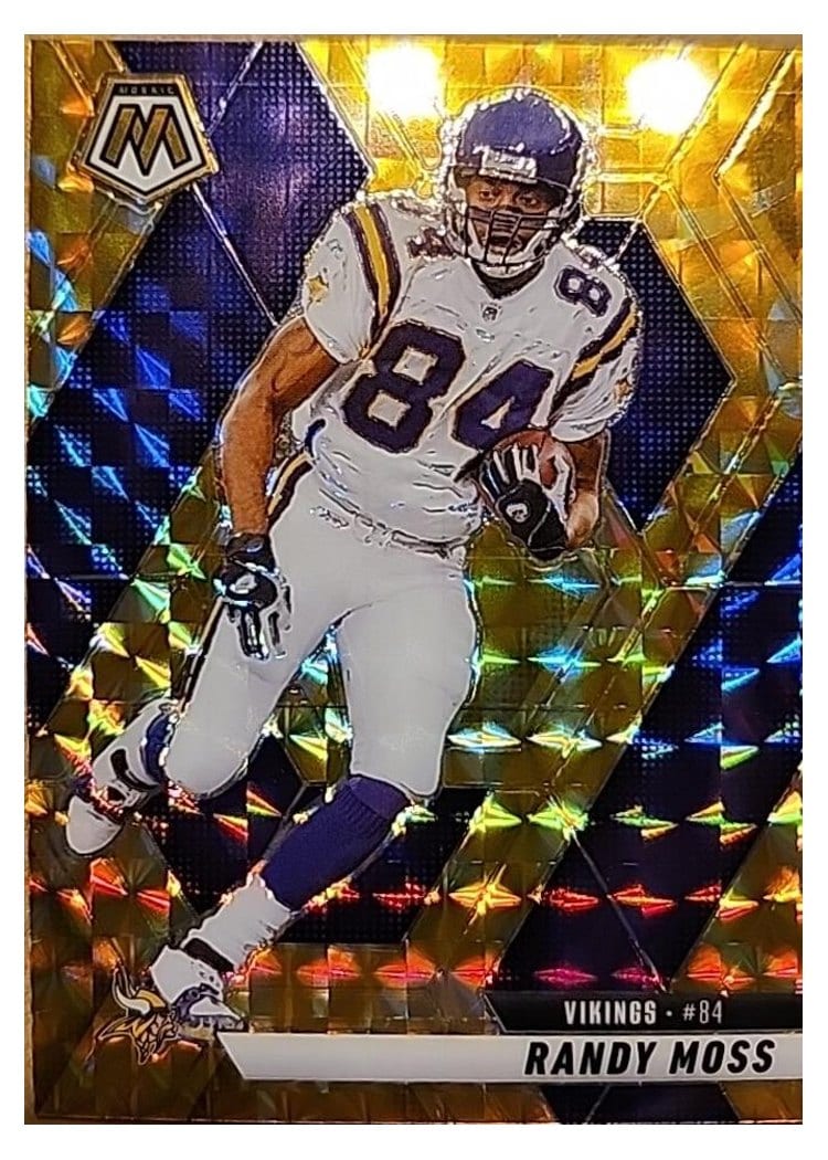 2025 Panini Mosaic Base Set Randy Moss #134 card