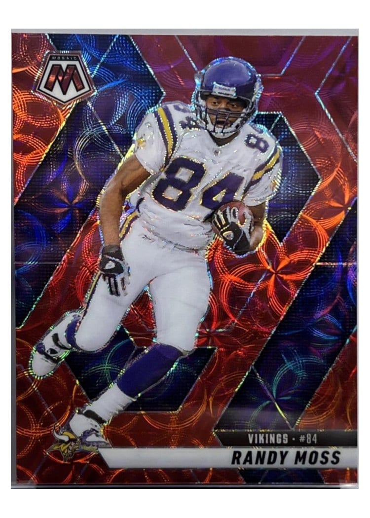 2025 Panini Mosaic Base Set Randy Moss #134 card