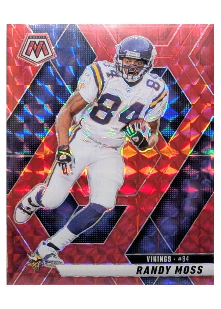 2025 Panini Mosaic Base Set Randy Moss #134 card