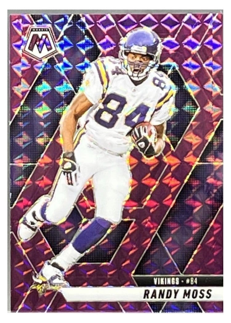 2025 Panini Mosaic Base Set Randy Moss #134 card