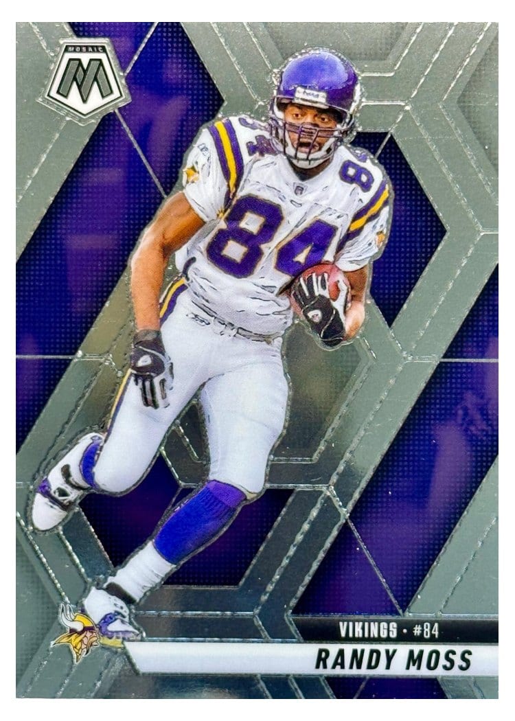 2025 Panini Mosaic Base Set Randy Moss #134 card