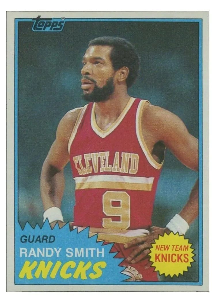 1981 Topps Randy Smith #86 card