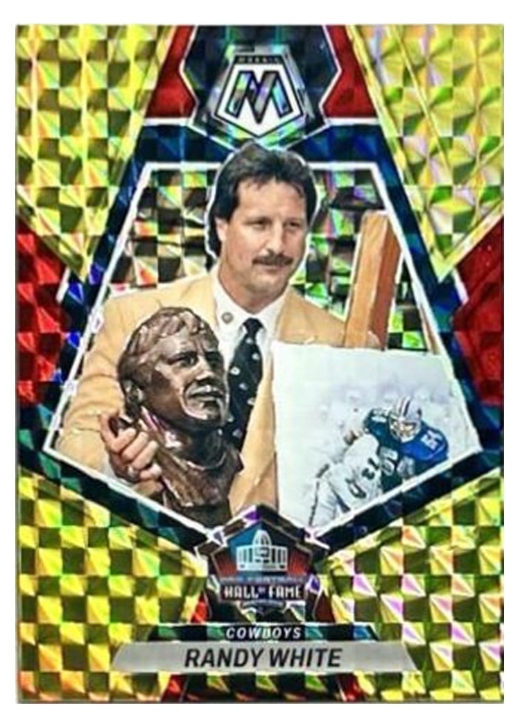 2023 Panini Mosaic Base Set Randy White Choice Fusion Red Yellow #276 card